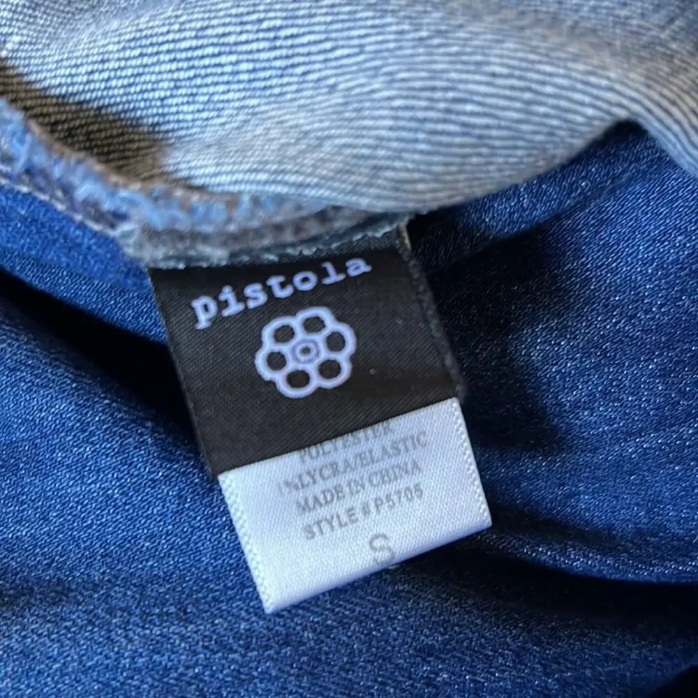 Pistola Denim Jean Jacket Classic Blue Timeless Style - Picture 6 of 8